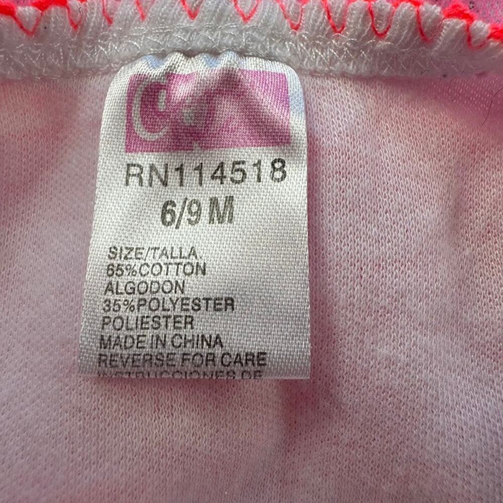 Baby Girls Pink Tutu Love Onesie Bodysuit 6-9 Months - Picture 7 of 10